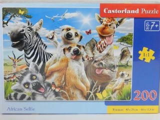Obrázek z Puzzle safari 200 dílků  